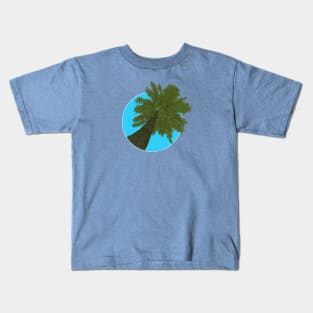 Tropical Shade Coconut Tree Kids T-Shirt